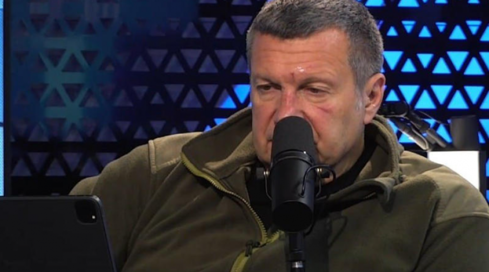 Vladimir Soloviov, cu vânătăi pe față, se declară îngrijorat de evoluția luptelor din Ucraina